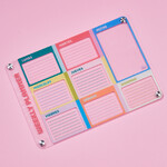 Pizarra Fw Color Block Magnetica Acrilica 21X29,7